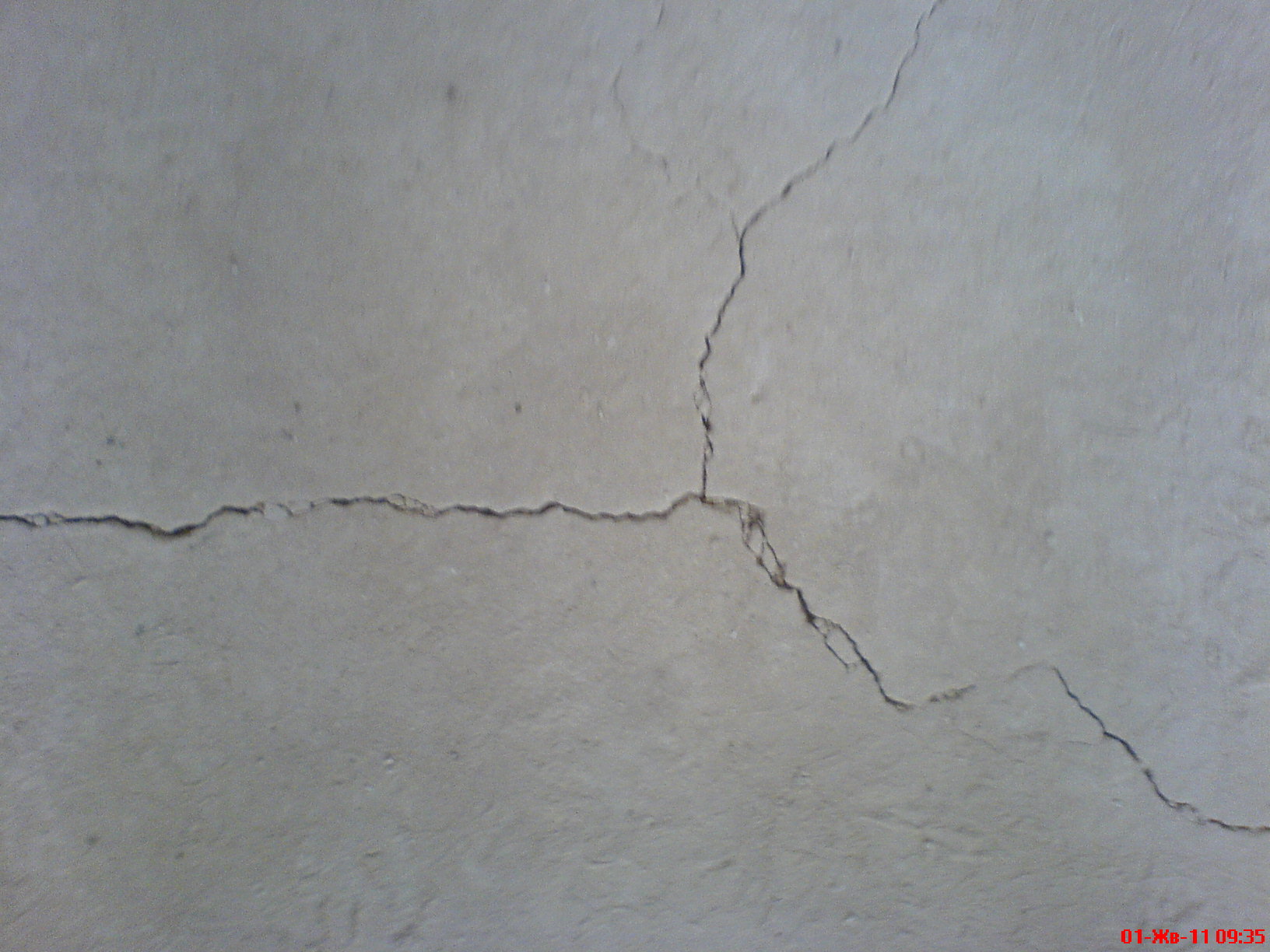 Стяжка. Трещины