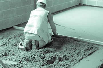 Выравнивание по уровню пола